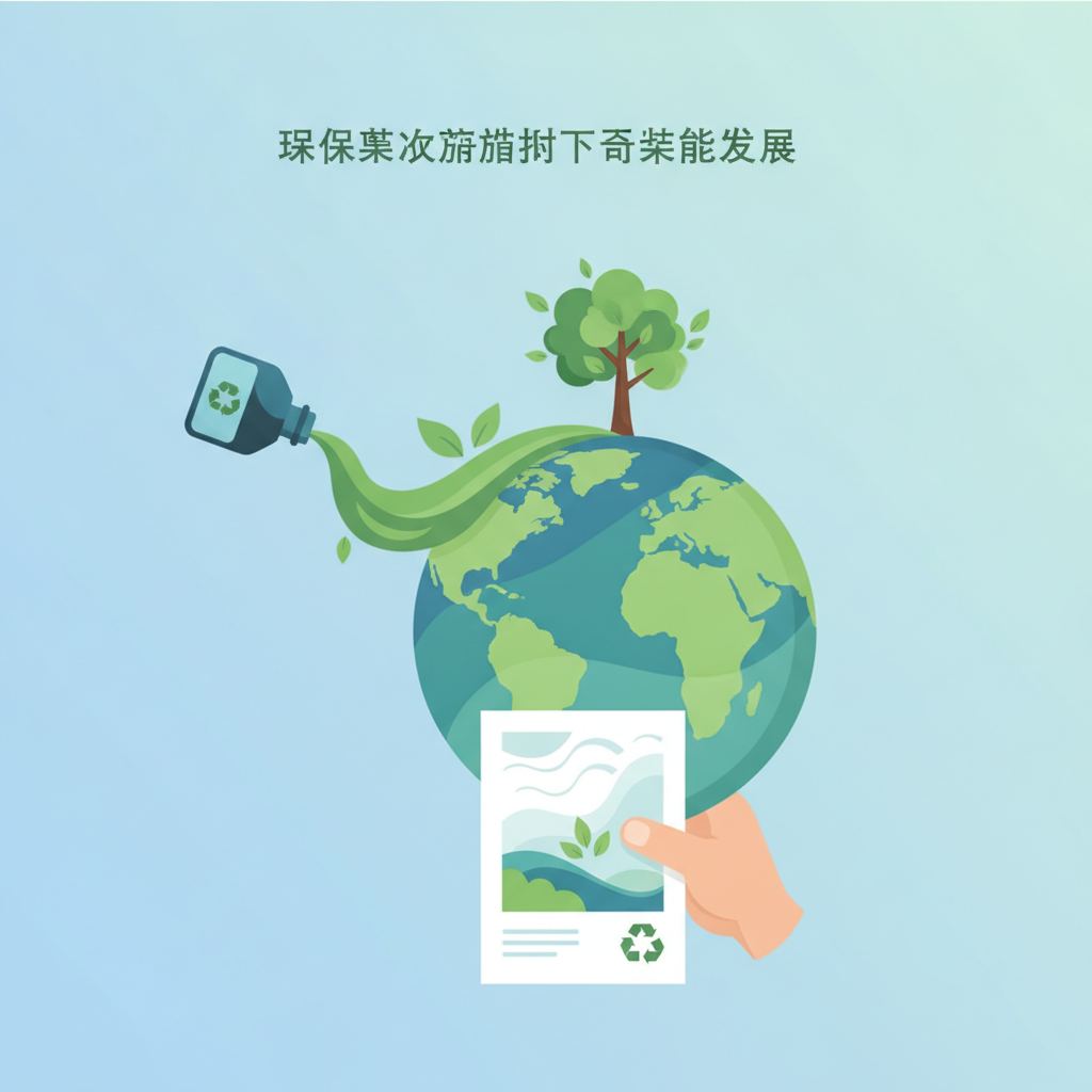 环保墨水的推广有助于可持续发展