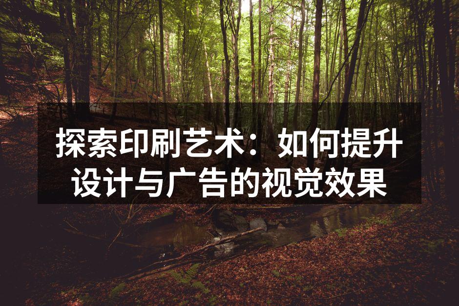 高质量印刷样品展示